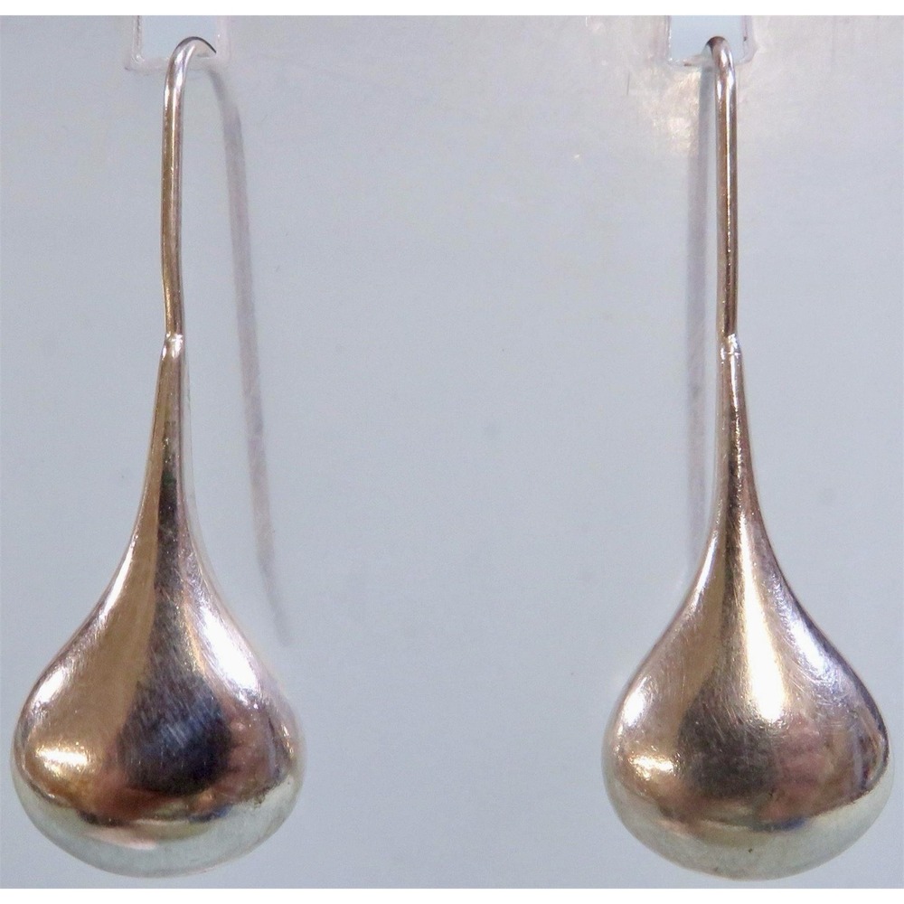 Natalie V. Collister NVC Sterling Silver Teardrop Dangle Earrings